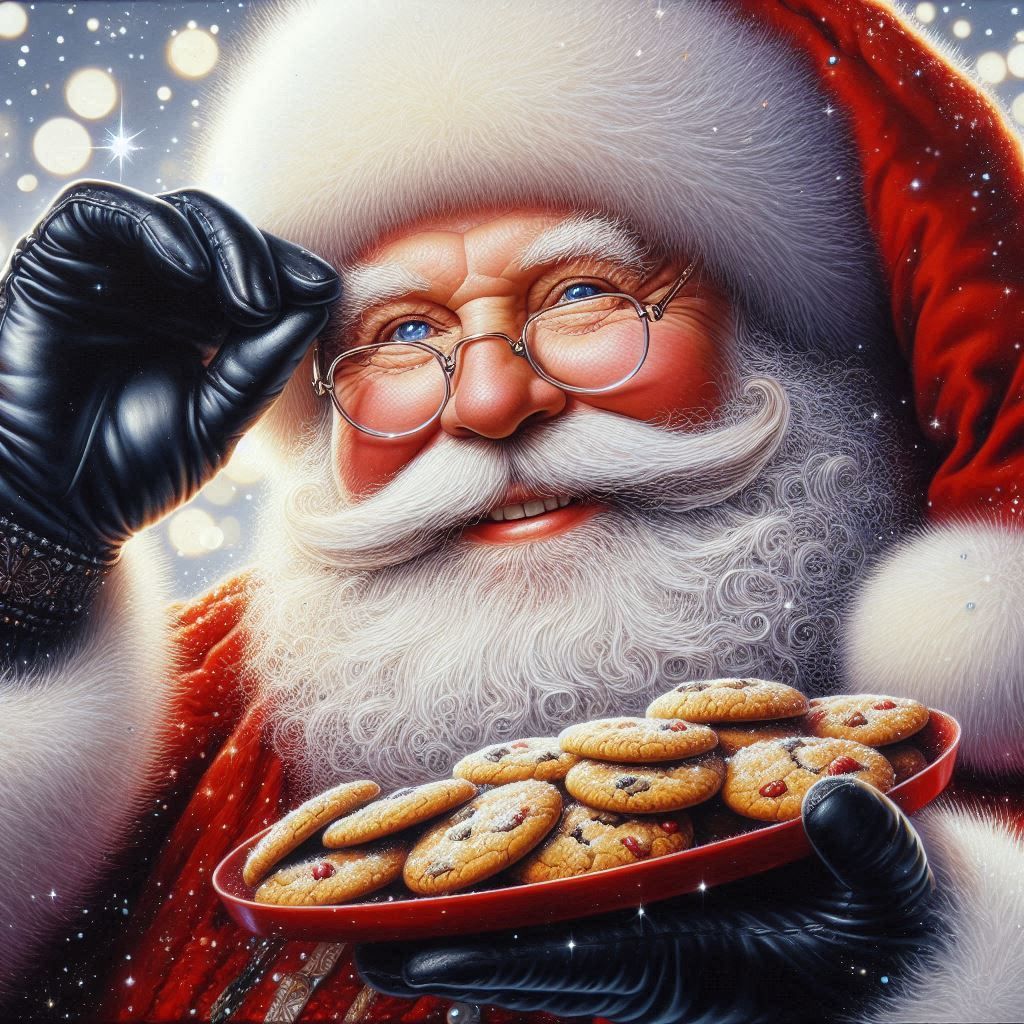 SAINT NICK  xmas Cookies! You been nice.