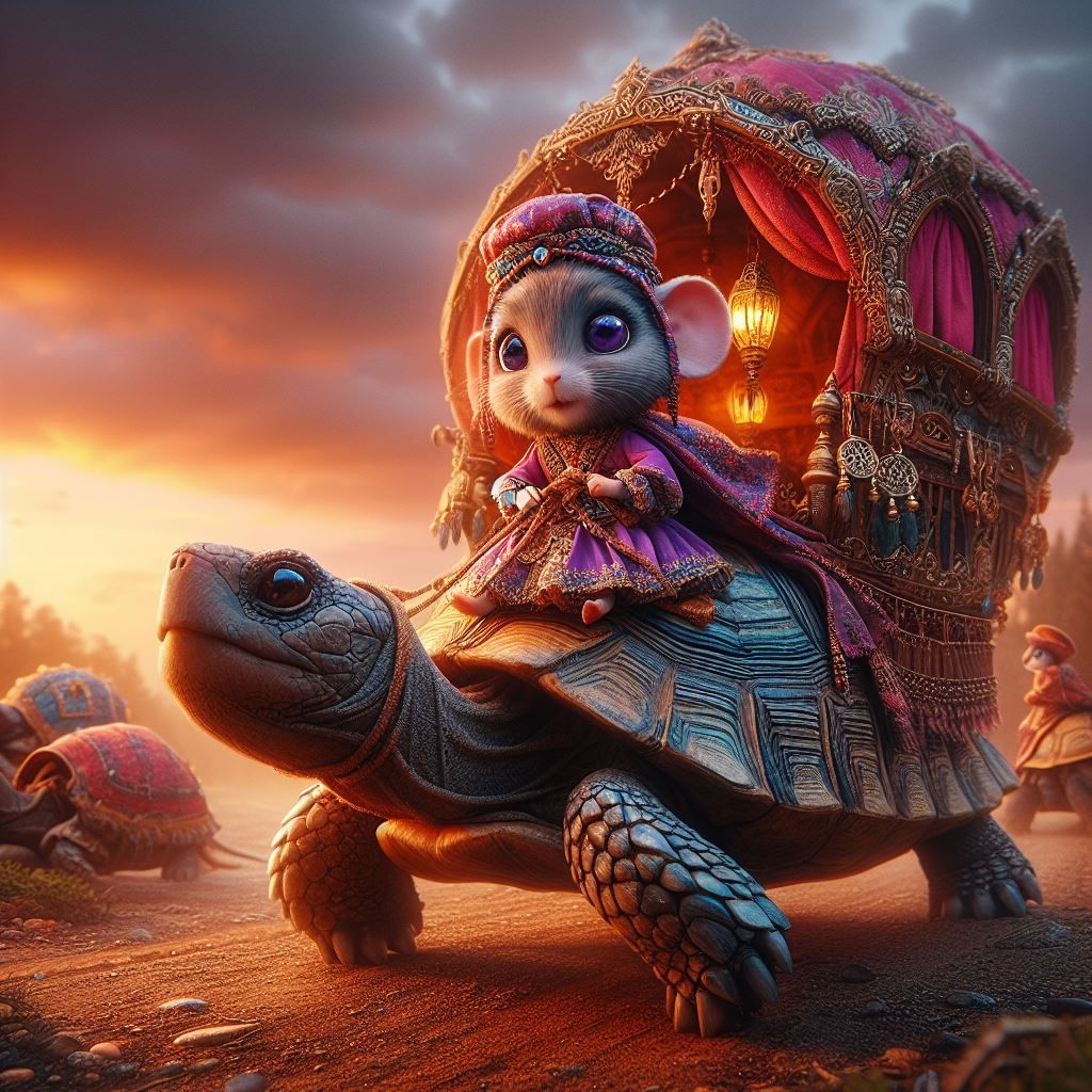 Wee little Tortoise Caravan