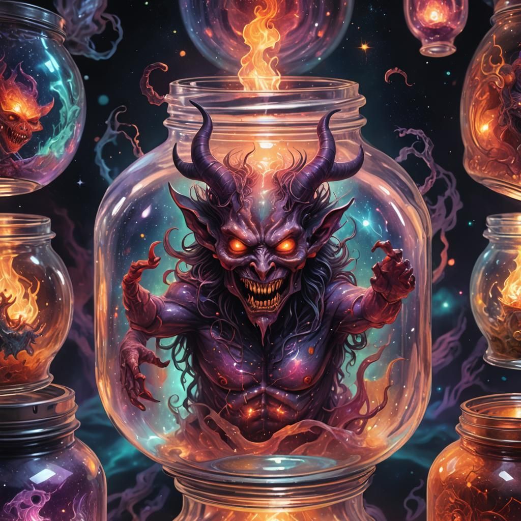Demon in a jar