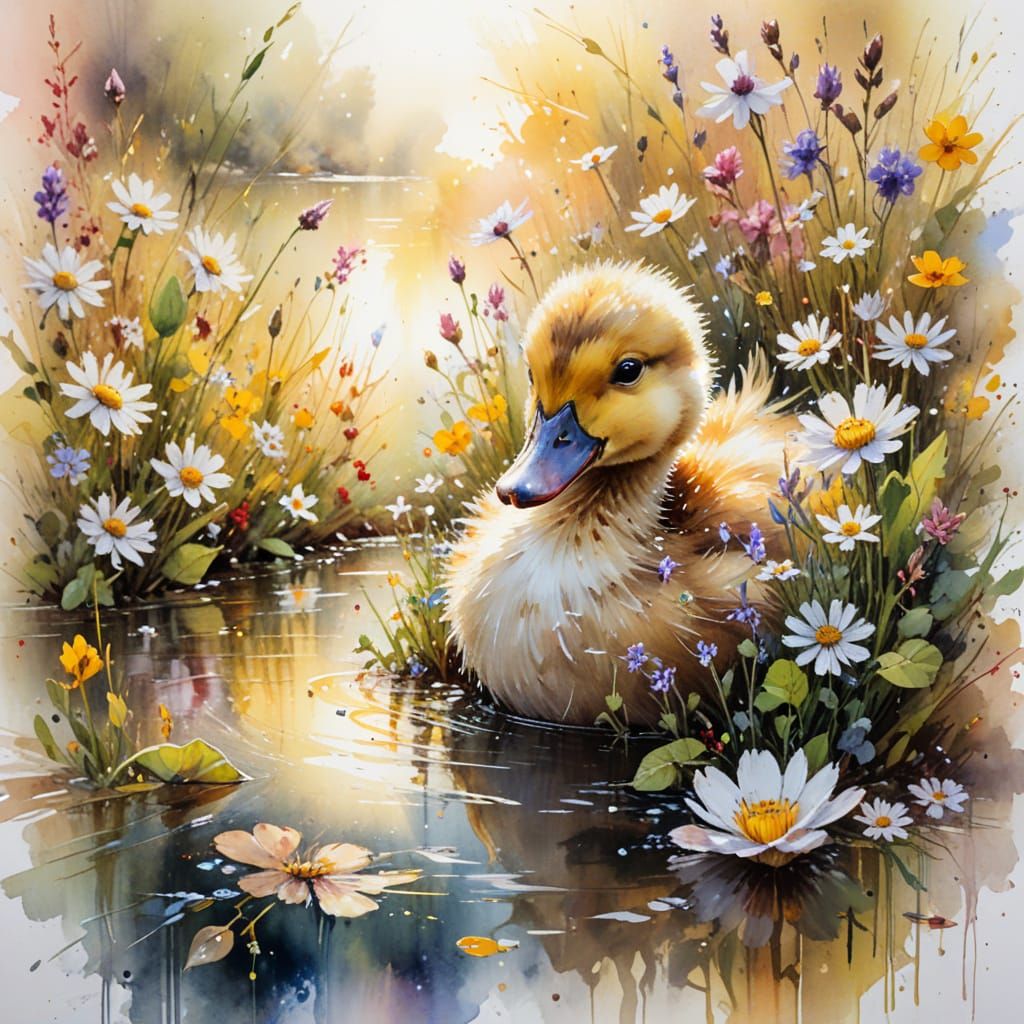Duckling  by @Verna-Ann Swaine
