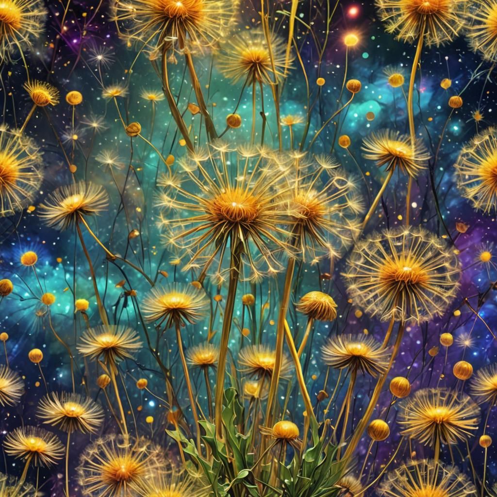 O! thoughtless Dandelion, to be misled
By a few warm days to...