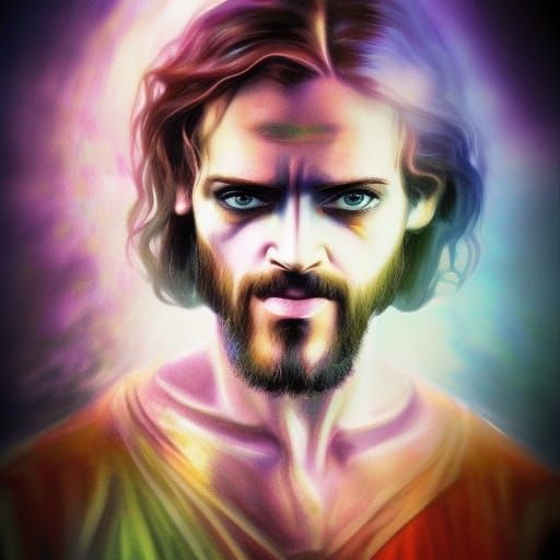 jesus creepy - AI Generated Artwork - NightCafe Creator