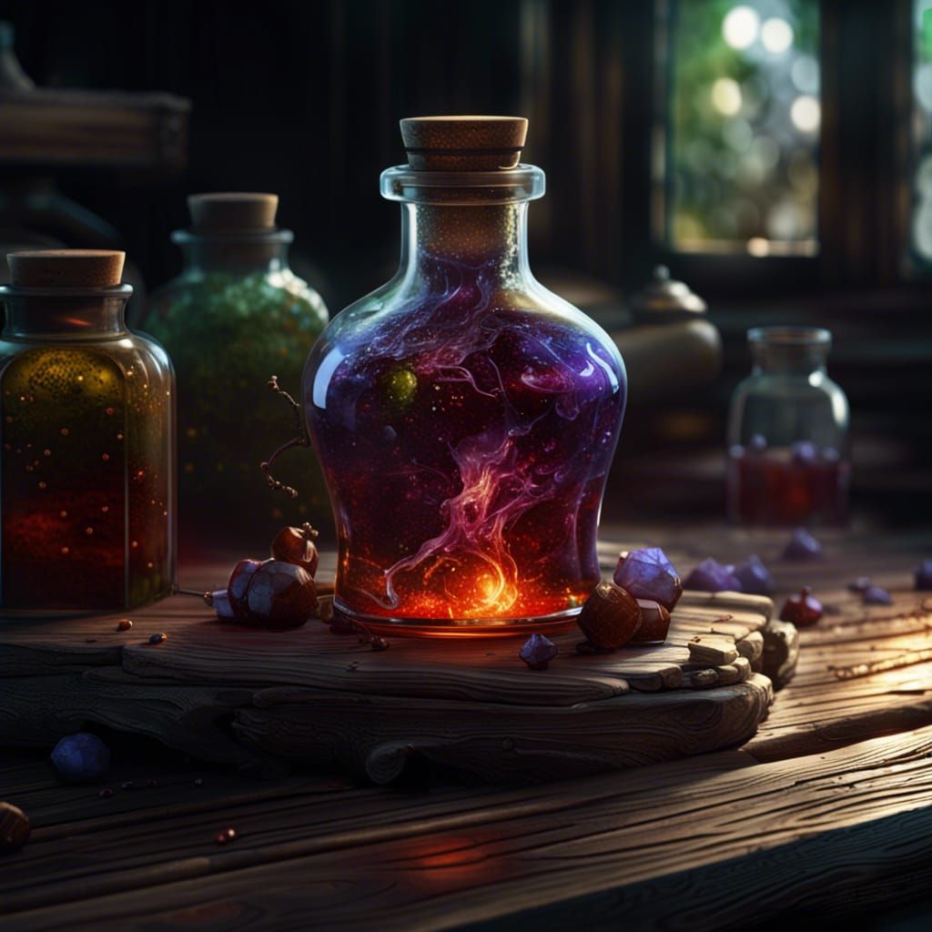 Health Potions for Sale - AI Generated Artwork - NightCafe Creator