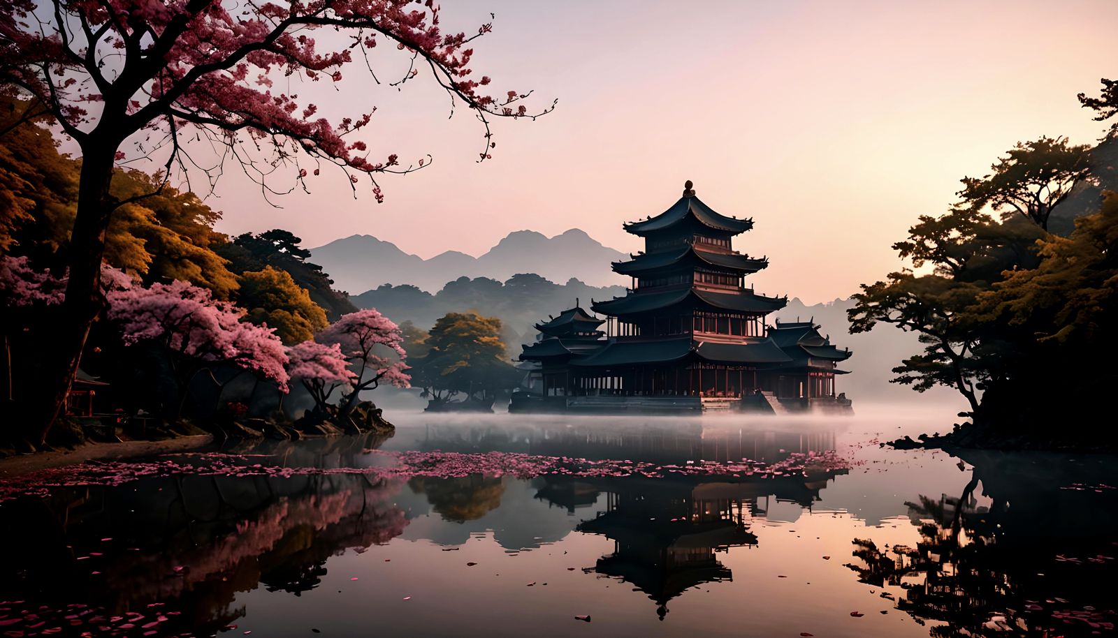 Palace landscape  by @Ghexghe