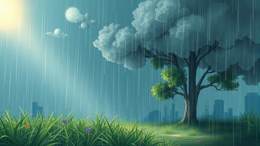 Summer rain  by @onemiguel