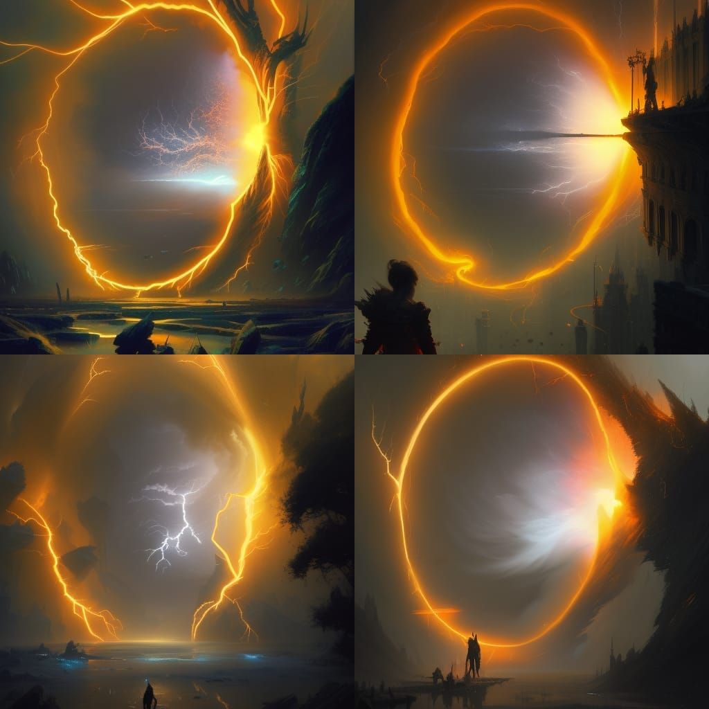 A Massive Portal Electrical Storm .