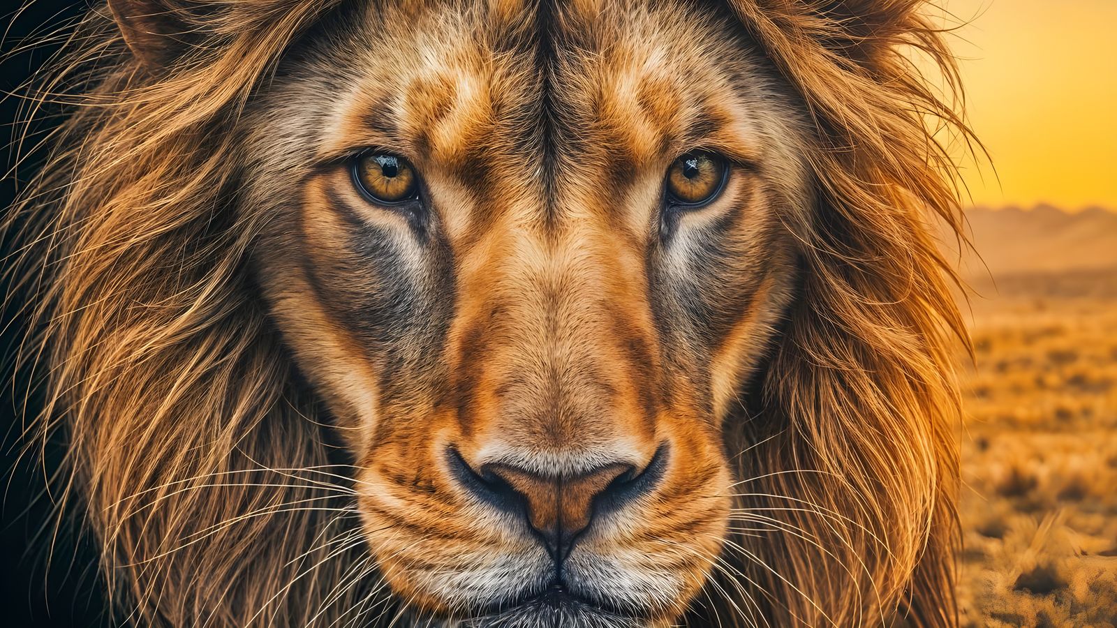 Lion’s Leer  by @WolfeyWonder