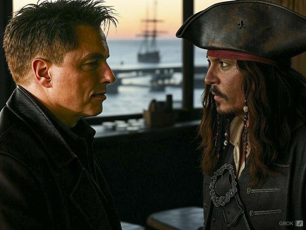 Captain Jack meets Captain Jack