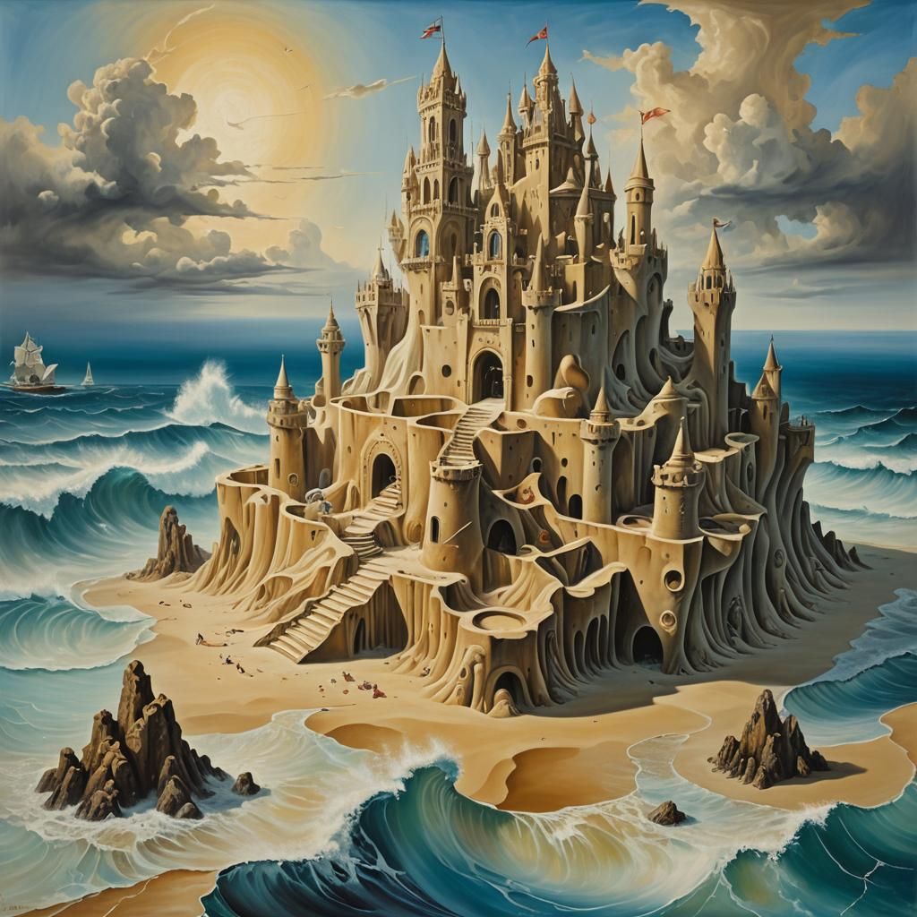 Majestic sandcastle   by @Kaydenpat