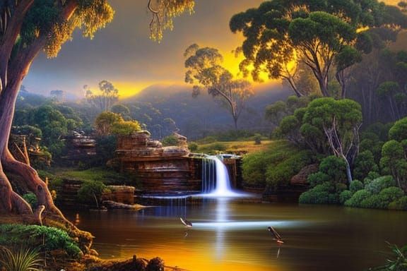 Australia Waterfall