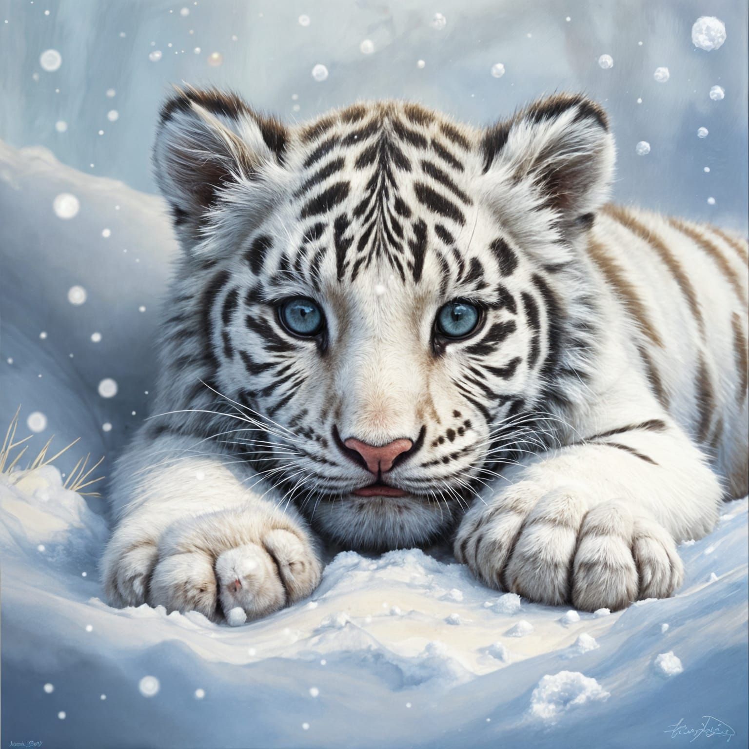 TIGER! babes  by @Skippy