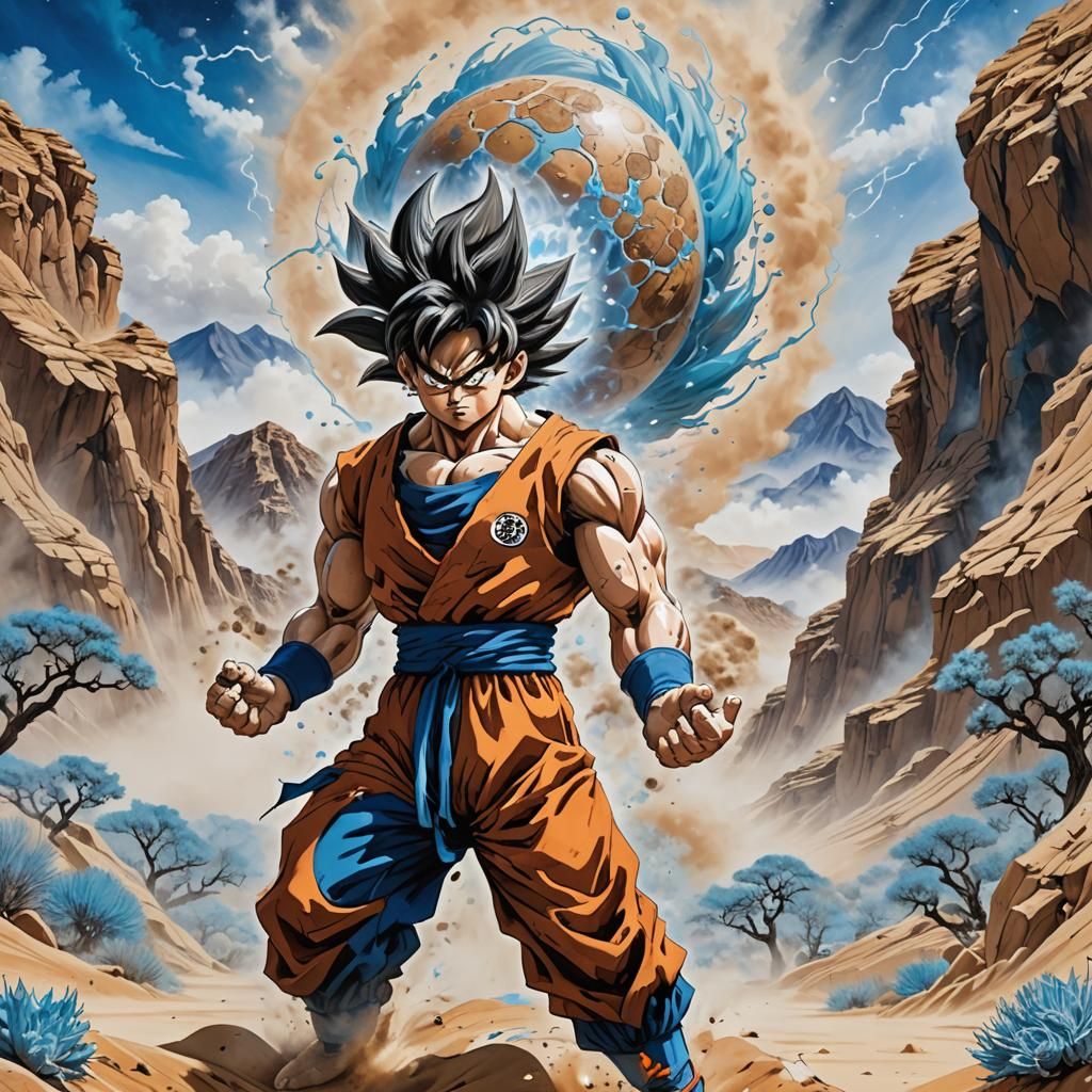 Son Goku 1 - AI Generated Artwork - NightCafe Creator