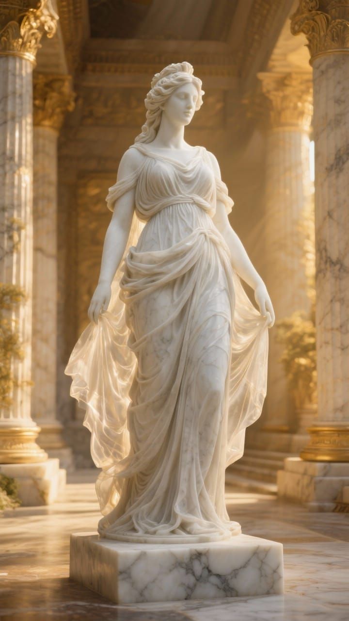 Kora - Greek Statue of a Woman