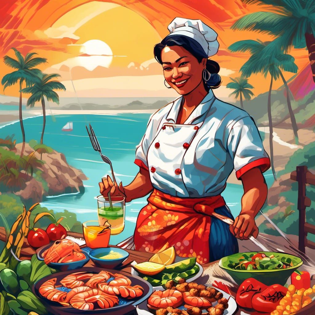 Seafood at the Beach