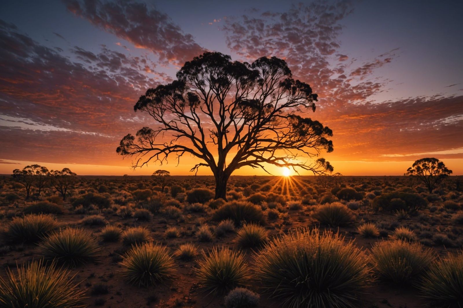 A Tree in the Outback  by @DarkStahl
