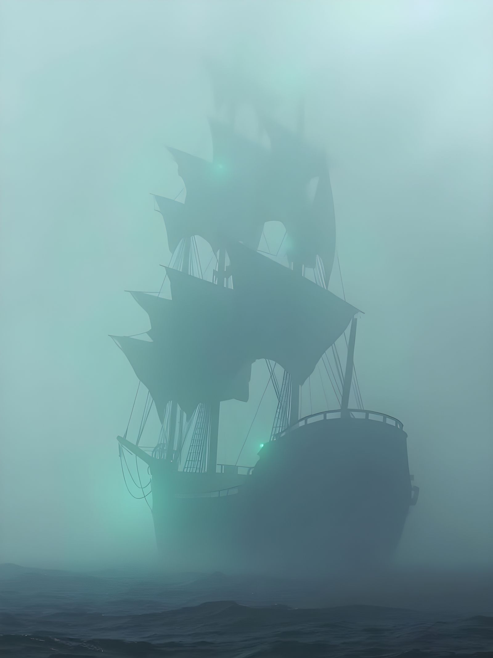 Ghost ship  by @LoscoFiguro