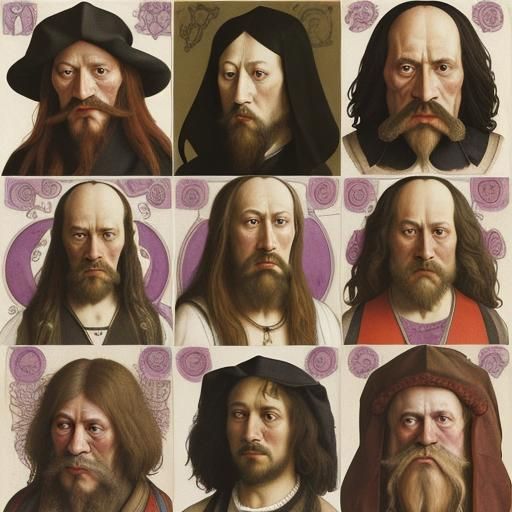 some posh people off of the olden days