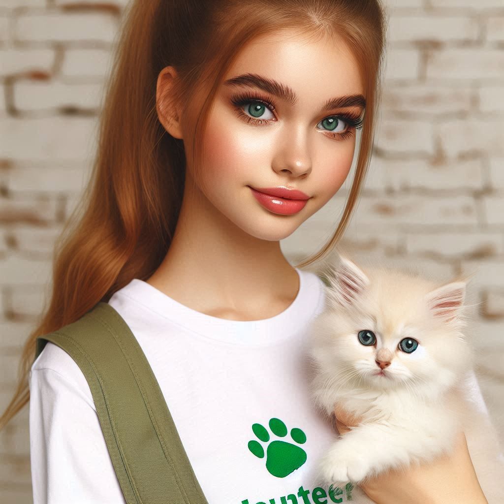 Hannah adopts a kitten at work!