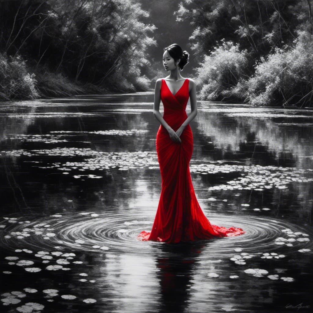<lora:Selective Color Art:1.0>