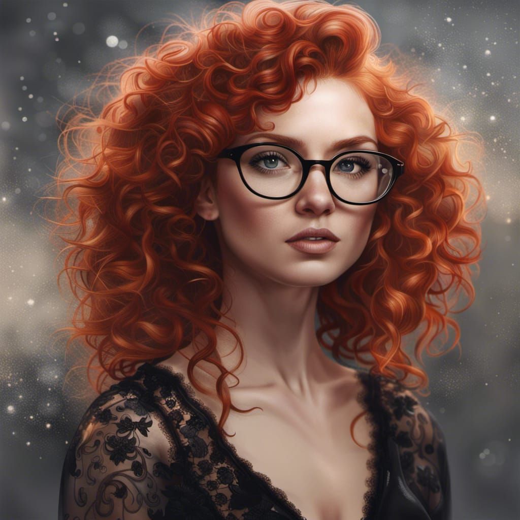 Beautiful Red Haired Woman - AI Generated Artwork - NightCafe Creator