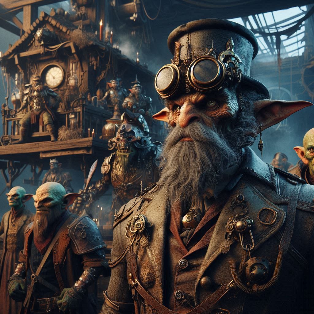 Steampunk Middle Earth