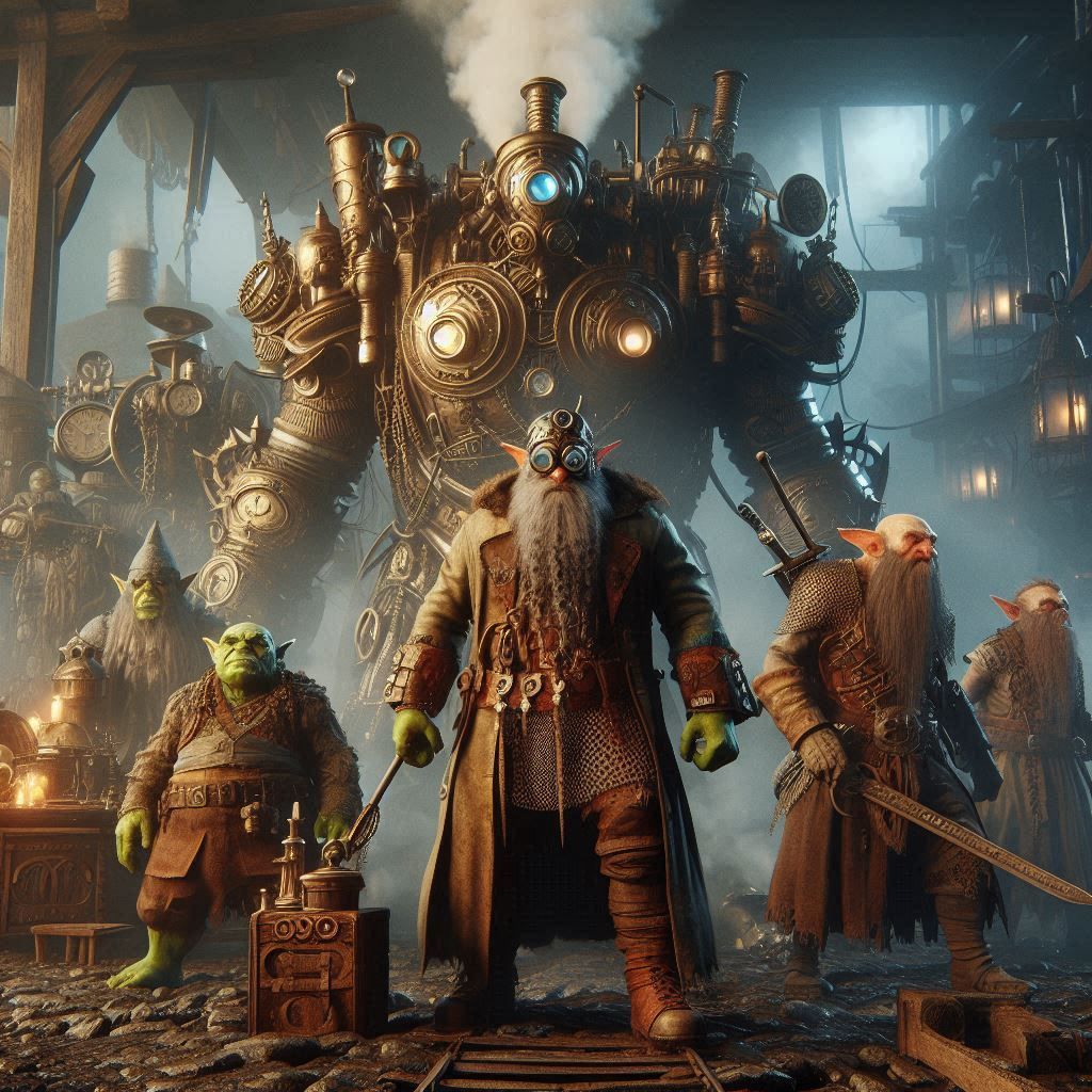 Steampunk Middle Earth