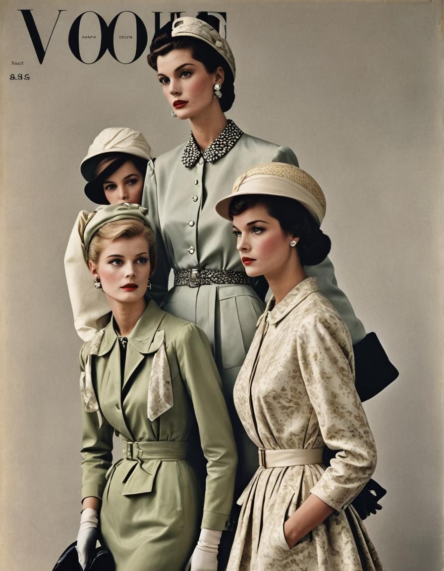 Vintage Vogue Fashion