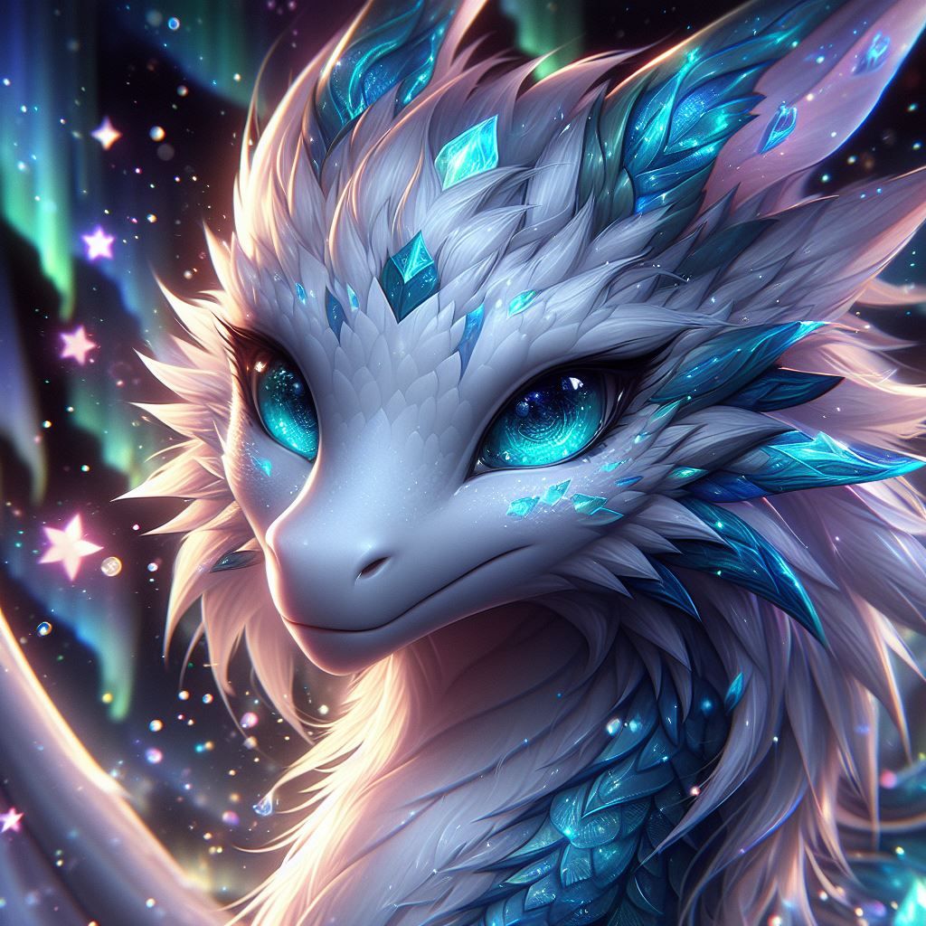 Aurora Borealis Dragon
