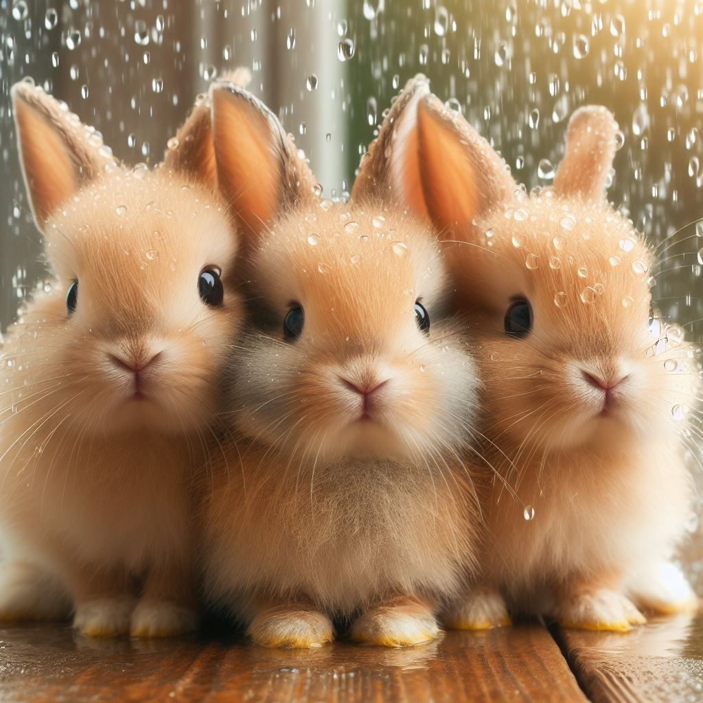 Three Bunnies ๐ฐ