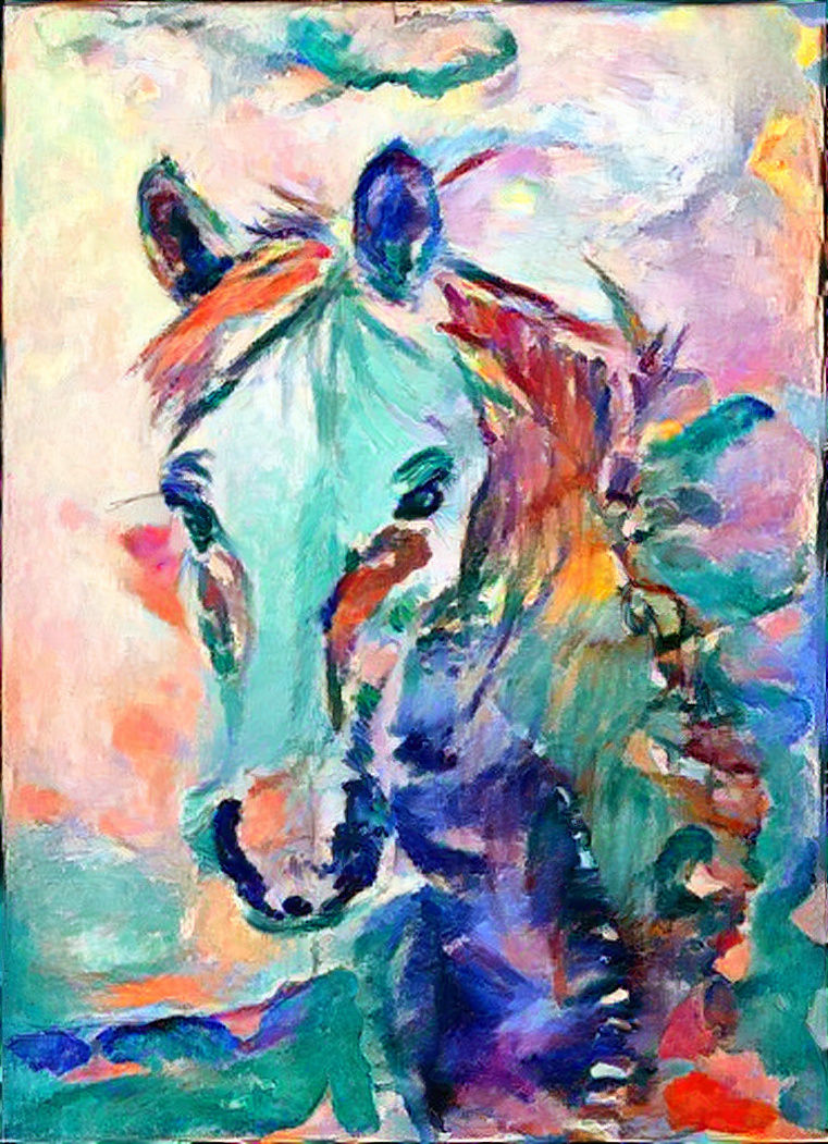 Harlequin Horse 