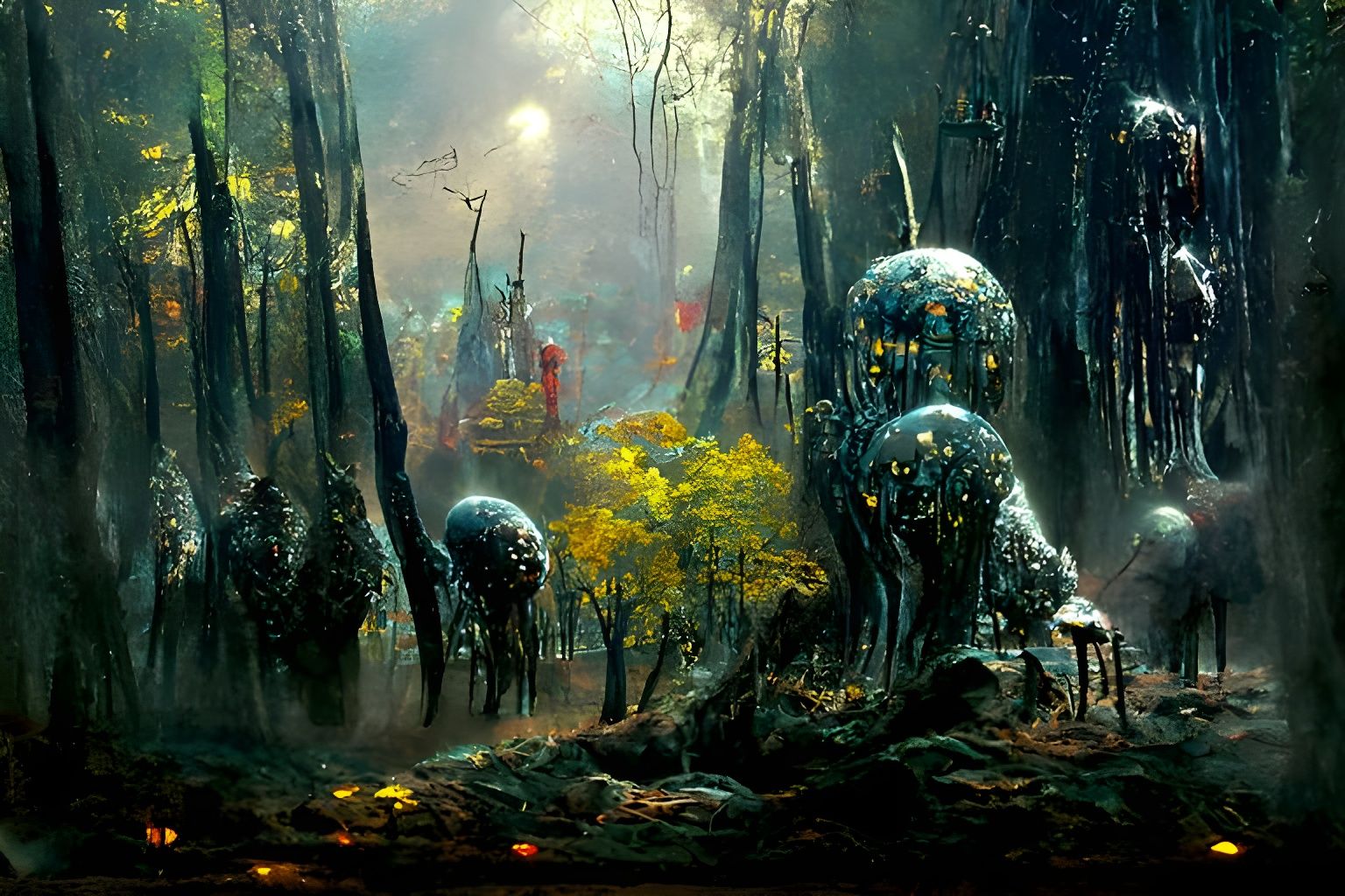 weird forest