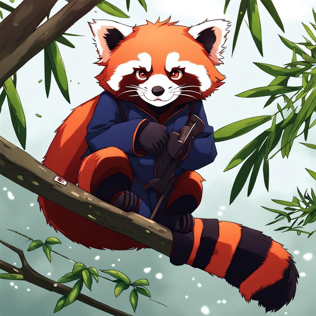 red panda - AI Generated Artwork - NightCafe Creator