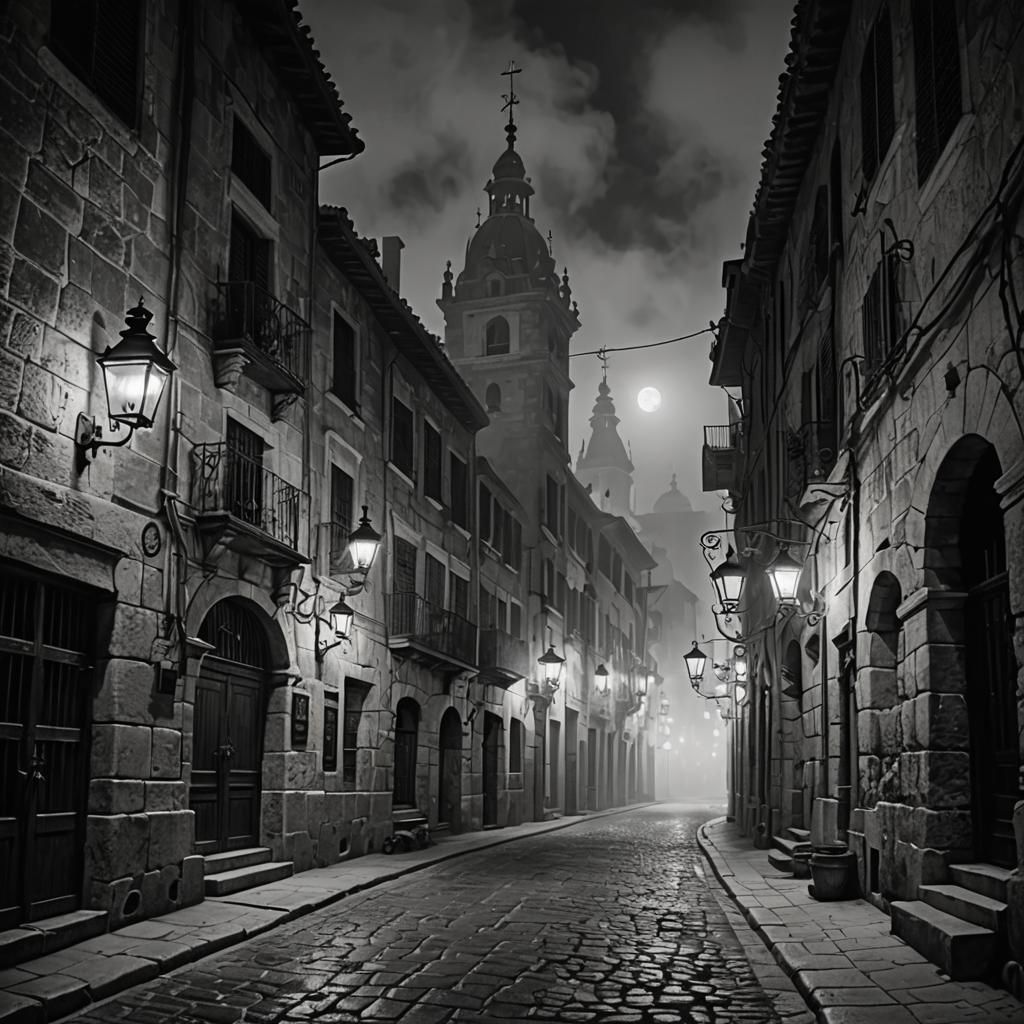Foggy night