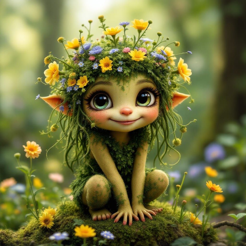 Little forest fairie  by @Roswarcus