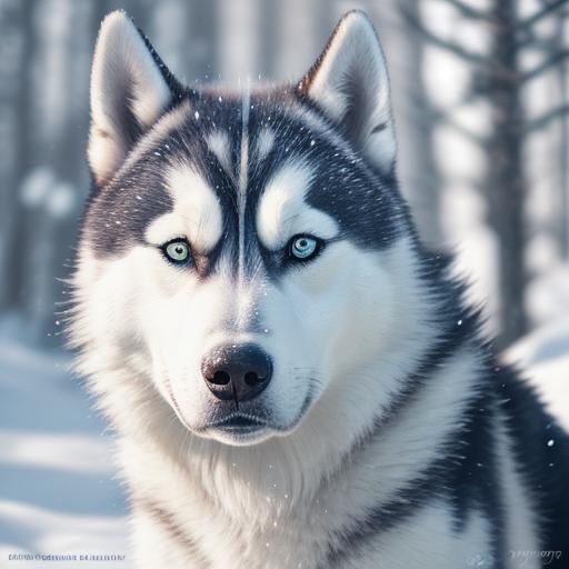 Siberian Husky  by @Zen Animal Services