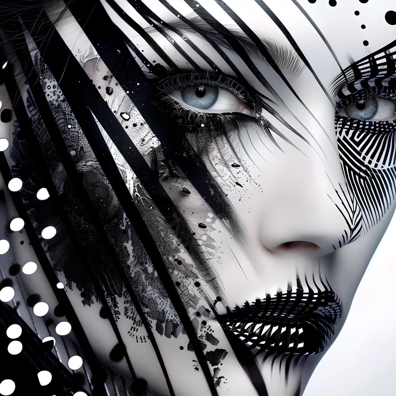 Black and white wonders  by @HippiNinjaPirate