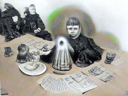 victorian seance conjures apparition of the future