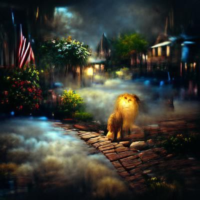 Midnight Lion Walk