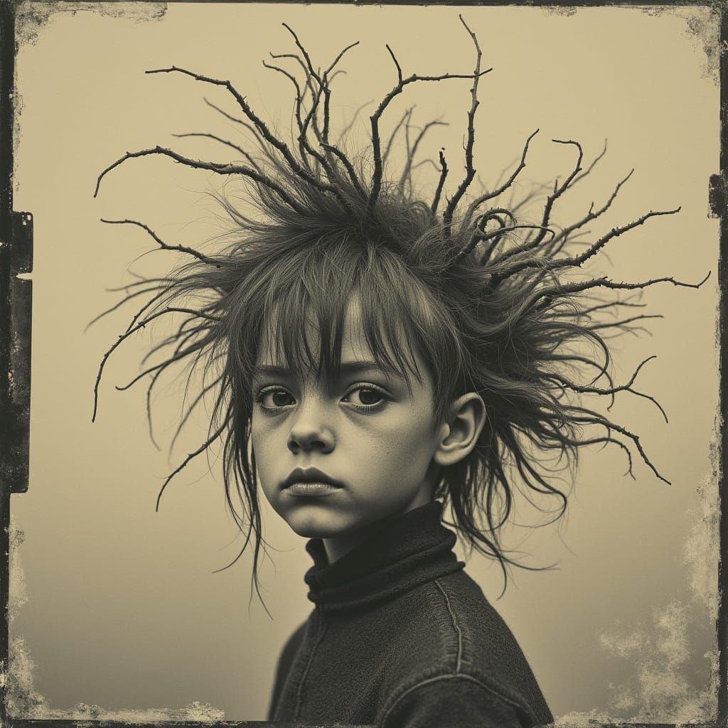 Rare photograph of Robert J. Van de Graaff as a child.