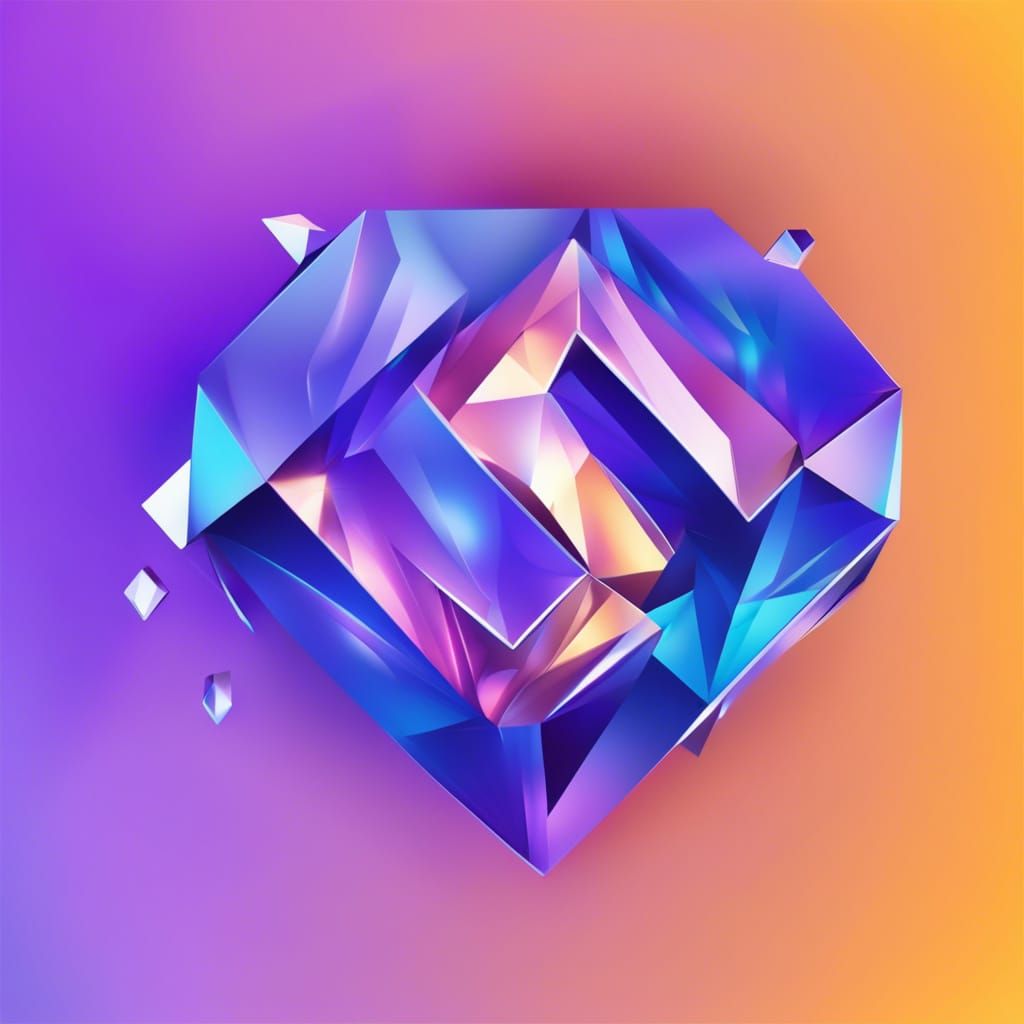 AddSlice logo crystilized - AI Generated Artwork - NightCafe Creator