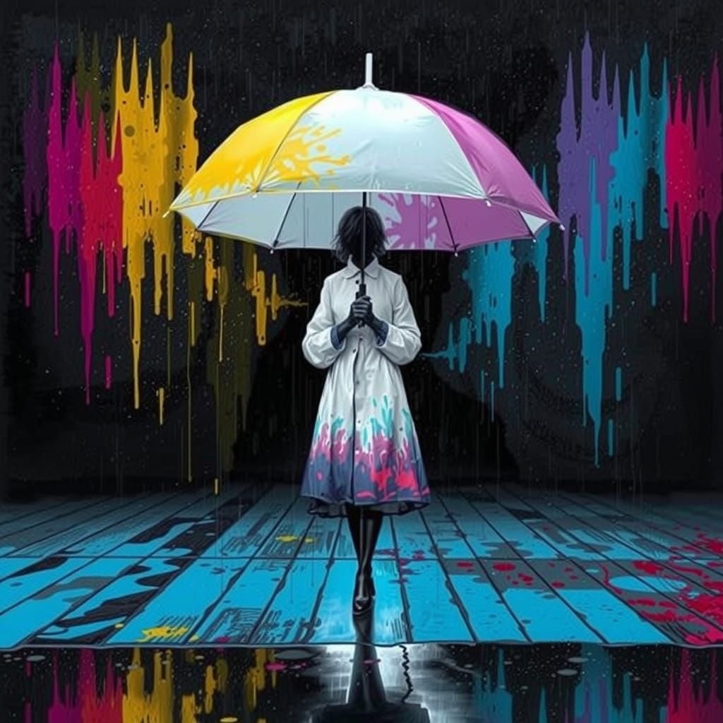 Artistic Rain  by @CandyFox