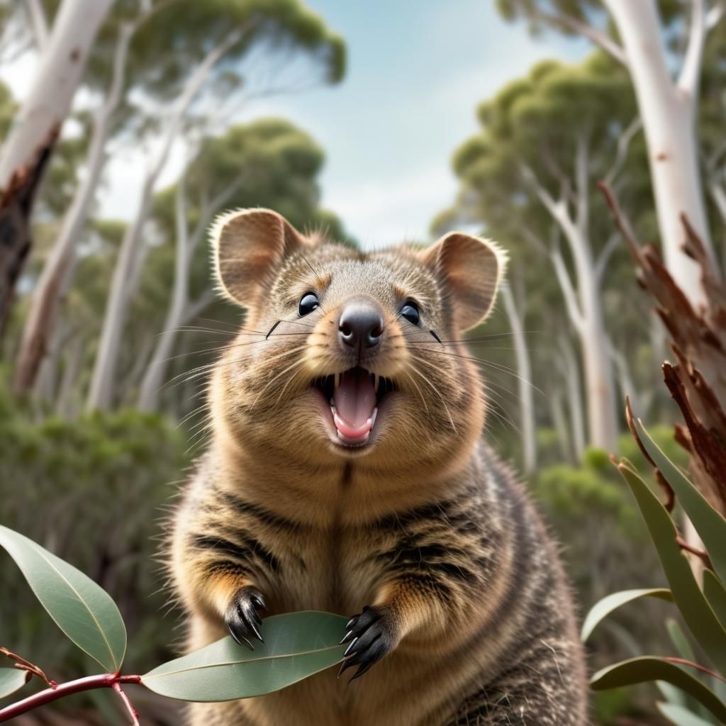 Quokka in the forest