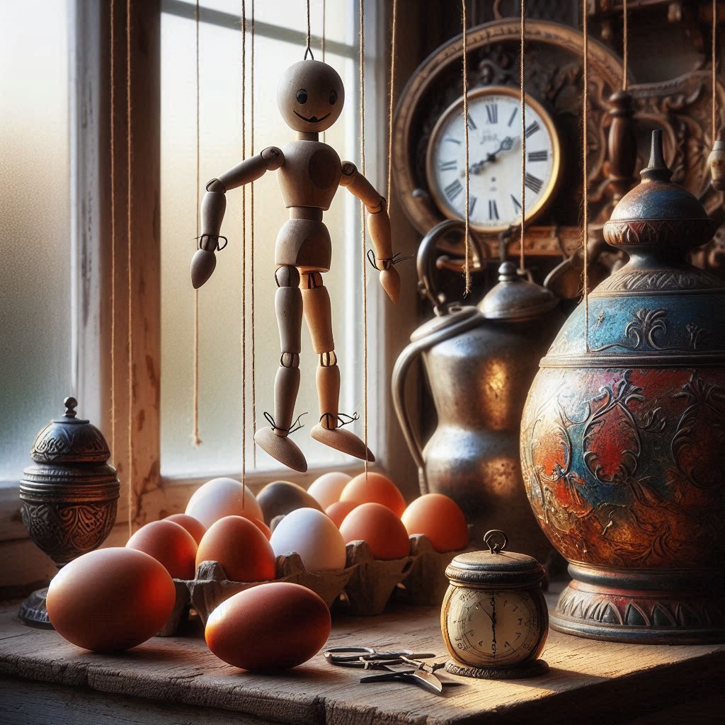 Still life with jumping jack