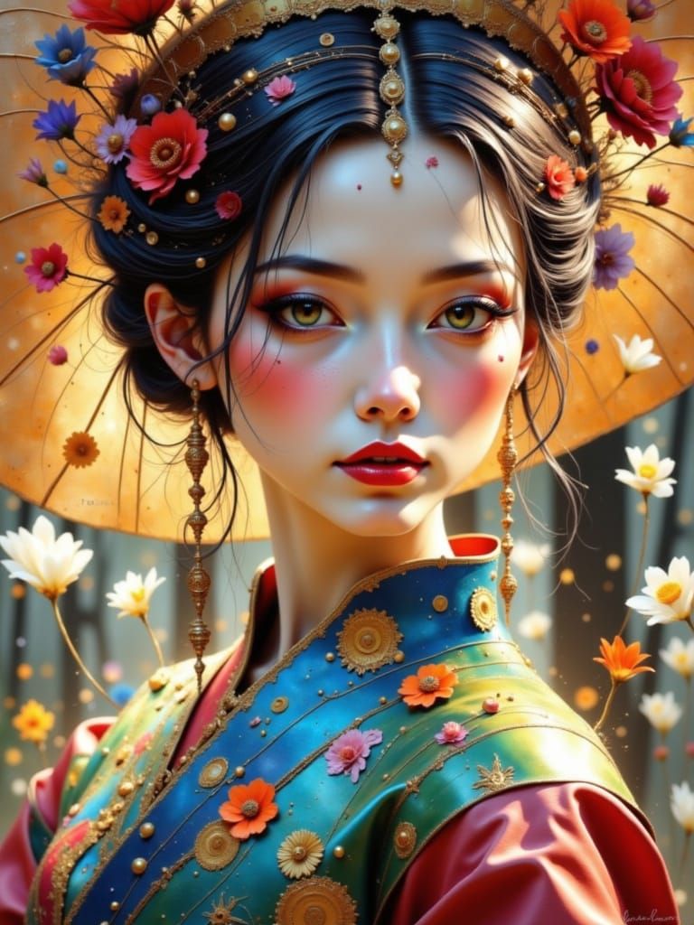 breathtaking beauty, realistic, detailed background, Royo, Bagshaw, Chevrier, Lou Xaz, Ferri, Kaluta, Minguez <lora:Earth and royals:1.0>