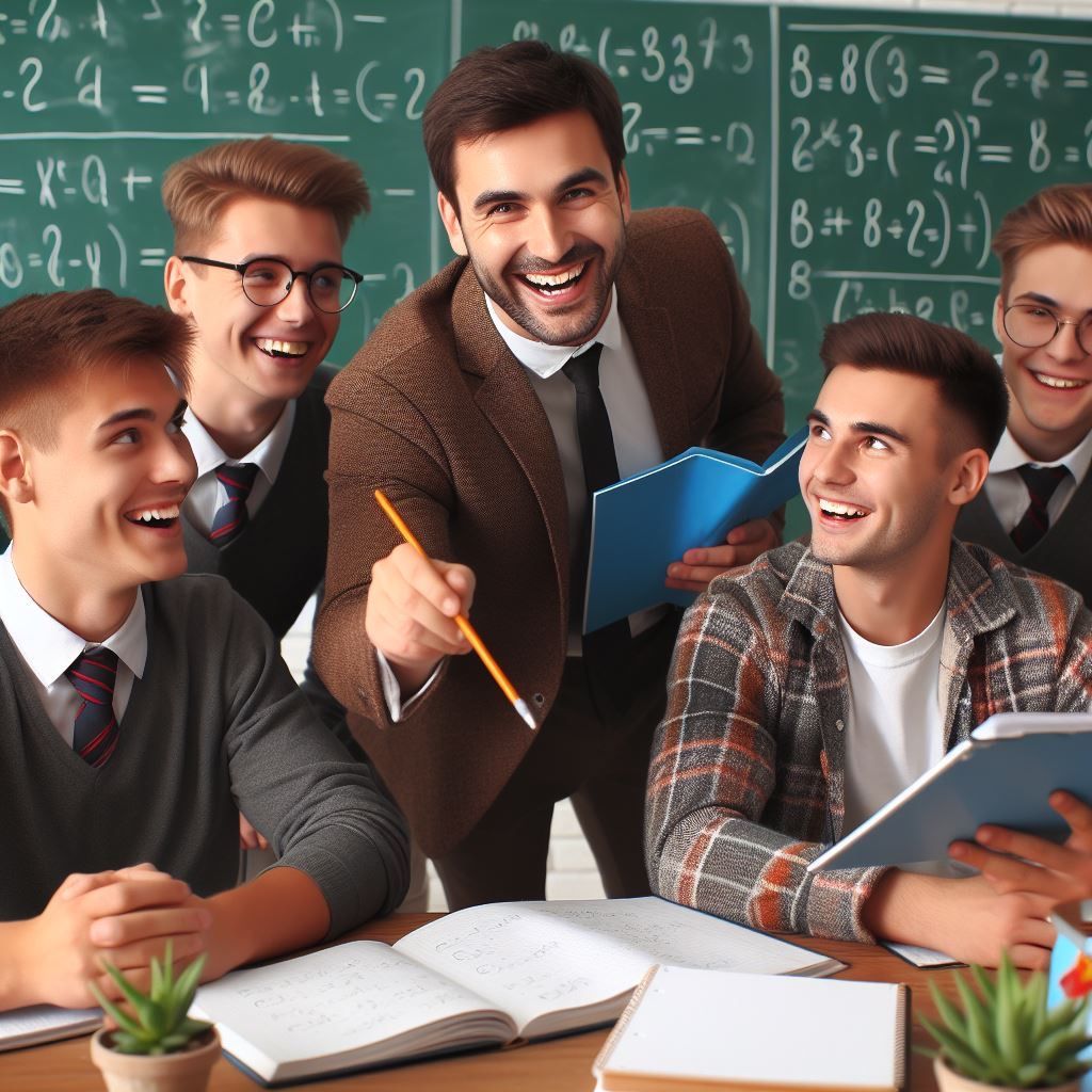My favourite teacher - Mr B finally made maths make sense to me   by @Blue Enchanted