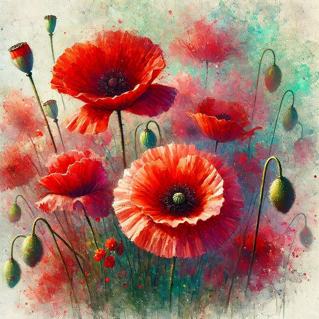 Poppy flowers