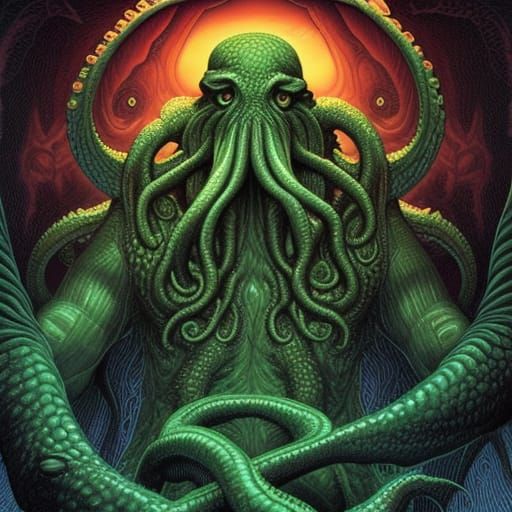 Cthulhu  by @ChristinaMueller