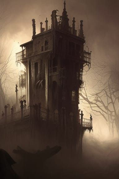 Haunted scene