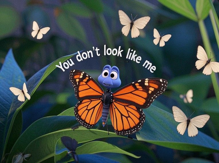 7/1/2025-Quest Entry 2 Confused Butterfly Art By Archangel Tara