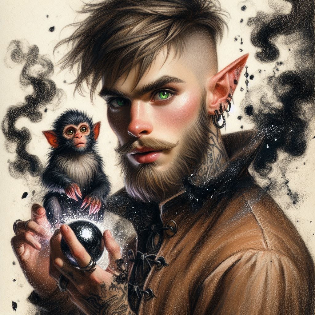Demi Elf / Monkey , Alexander / Sija